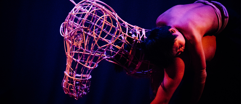 新雜技《涿鹿之戰(zhàn)》亮相北京天橋